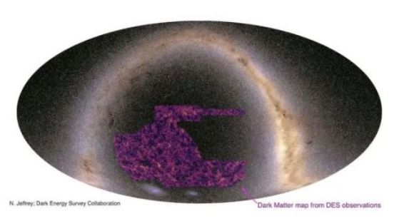 Създадоха най-добрата карта на тъмната материя