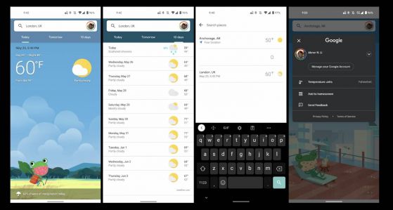 Google тества преработено приложение Weather за Android