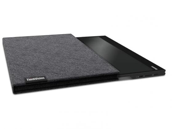 Lenovo представи портативния монитор ThinkVision M15, който използва само един USB Type-C порт