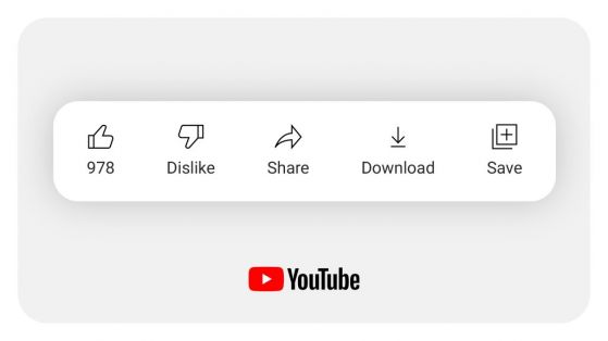 YouTube скрива от потребителите брояча на нехаресванията