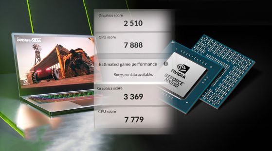 Тестове на мобилните видеокарти GeForce RTX 2050, MX570 и MX550 с бенчмарка 3DMark TimeSpy