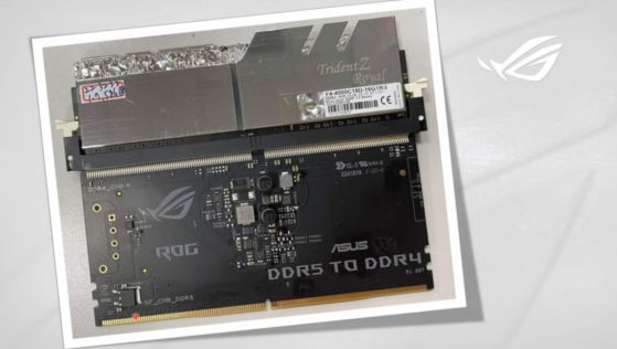 ASUS подготвя преходник за поставянето на DDR4 модули в слотовете за DDR5 оперативна памет