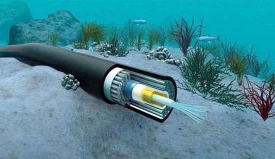Undersea Google internet cable
