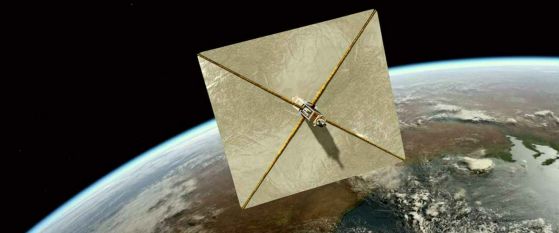 Стартъпът Gama подготвя тестовете на космически кораб със слънчеви платна