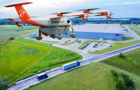 FedEx ще превозва товари с безпилотни летящи коли