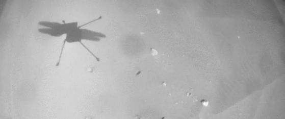 Марсианският дрон извърши рекорден по скорост и далечина полет