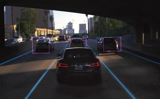 Tesla разширява възможностите на системата си за автопилот