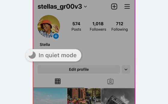 Instagram въвежда тих режим за ограничаване на известията