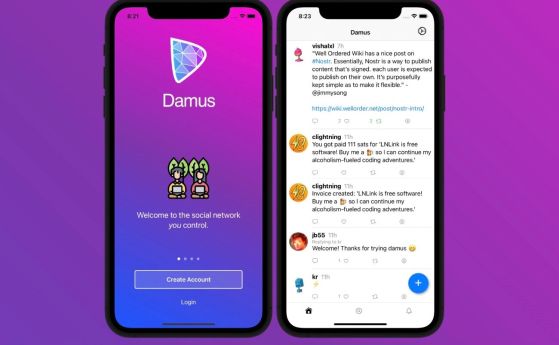 Социалната мрежа Damus издържа само два дни в китайския App Store