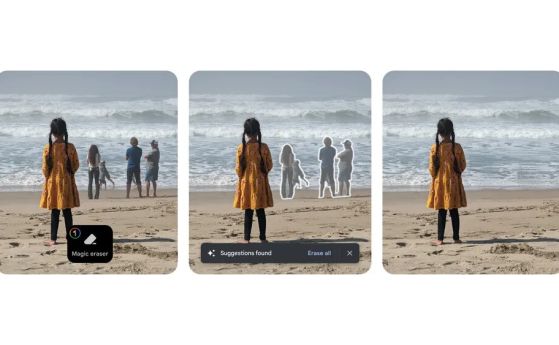 Google прави AI инструмента за обработка на снимки Magic Eraser достъпен за всички абонати на Google One