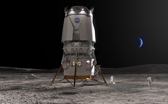 НАСА избра компанията на Джеф Безос за мисиите до Луната