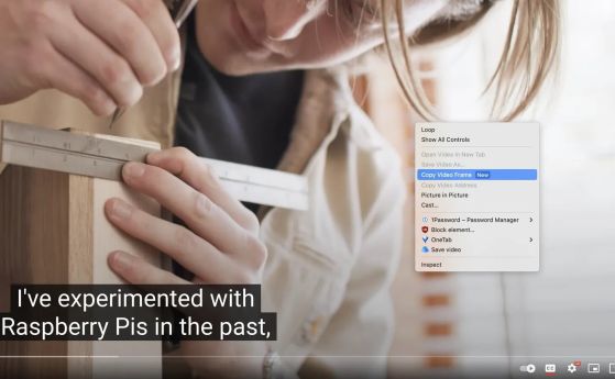 Нова функция на браузъра Chrome улеснява извличането на качествени кадри от клиповете
