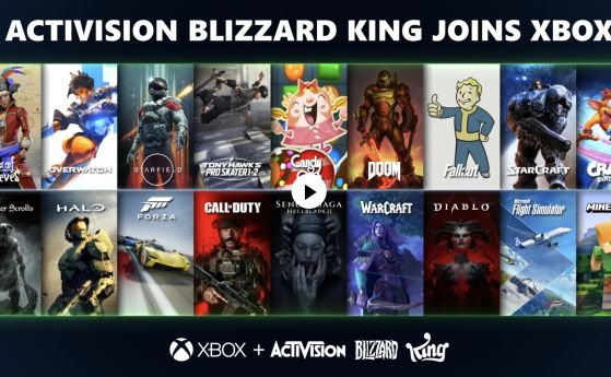 Microsoft официално приключи придобиването на Activision Blizzard