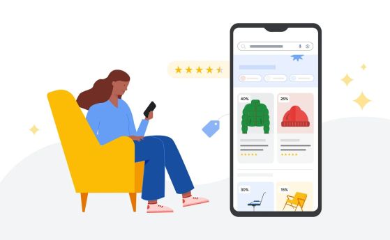 Google въвежда нови инструменти за онлайн пазаруване