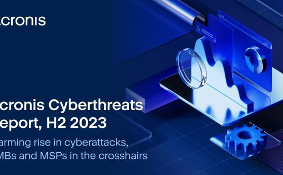 222% ръст на имейл атаките през 2023 г. според Доклада за киберзаплахите на Acronis