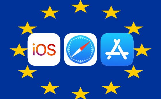 iOS 17.4 вече е в Европа и поддържа алтернативни магазини за приложения и NFC разплащания