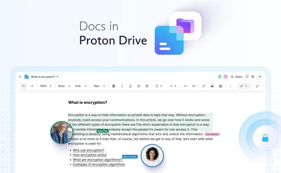 Proton Docs е новата защитена алтернатива на Google Docs