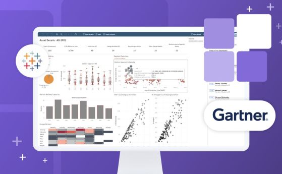 Платформата Tableau е включена в квадранта на лидерите на Gartner