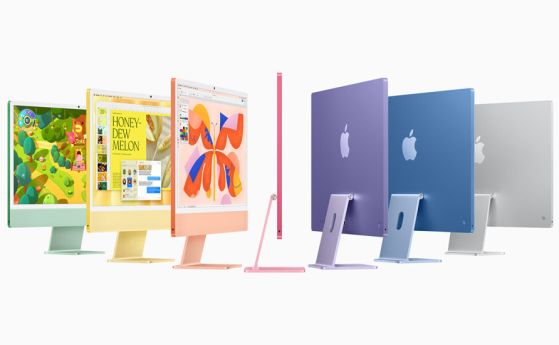 Apple обнови iMac с нов процесор и изкуствен интелект