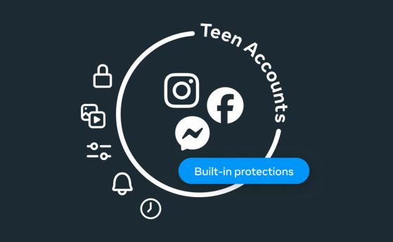 Meta въвежда нови, ограничени профили за тийнейджъри в Messenger и Facebook