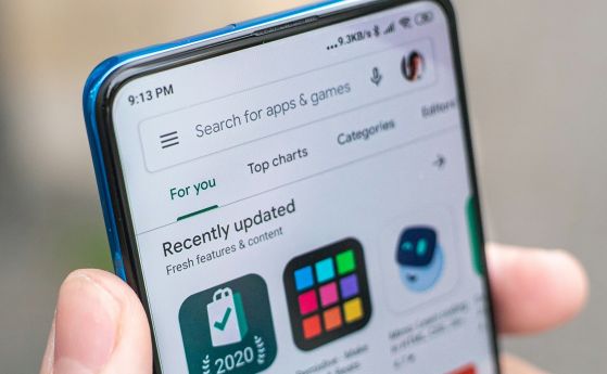Google отчита рязък спад на приложенията за Android