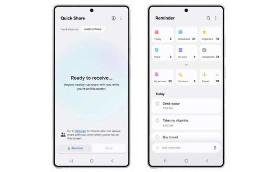 Samsung пусна бетата на Android 16 за Galaxy S25 с още AI