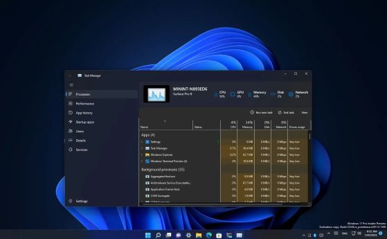 Microsoft обновява Task Manager-а в Windows 11