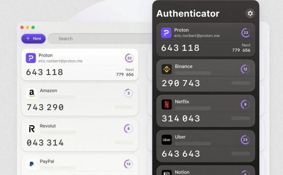 Proton пуска безплатното приложение Authenticator с отворен код, за да се пребори с Google и Microsoft