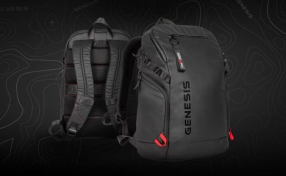 Геймърската раница Genesis Pallad 420 – компактна, функционална и непромокаема (Ревю)