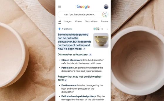 Google твърди, че AI не убива трафика на уебсайтовете
