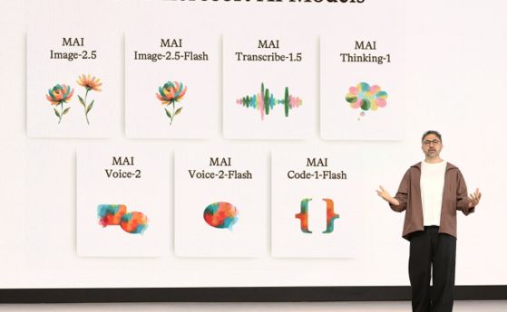 Microsoft показа 7 нови AI модела в опит да се върне в голямата игра
