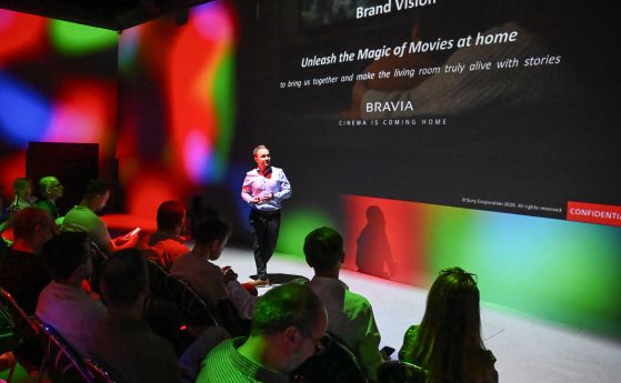 Sony отбелязва 80 години иновации с представянето на True RGB технологията в България