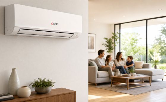 Защо климатиците Mitsubishi Electric са подходящи за целогодишна климатизация