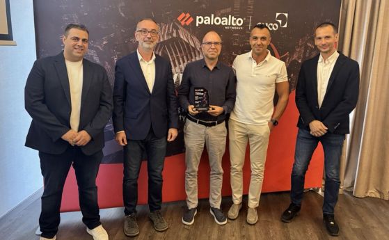SIRMA Group е отличена с Palo Alto Networks SASE Partner Award 2026