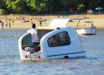 Капка в морето: караваната – амфибия Sealander 8