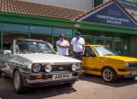 Ford Fiesta отпразнува 40 години с ретро конвой 10