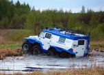 Shaman 8x8: 4-тонно чудовище, което не потъва в блатата (видео) 2
