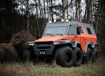 Shaman 8x8: 4-тонно чудовище, което не потъва в блатата (видео) 9