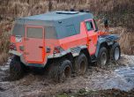 Shaman 8x8: 4-тонно чудовище, което не потъва в блатата (видео) 16