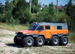 Shaman 8x8: 4-тонно чудовище, което не потъва в блатата (видео) 17