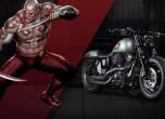 Harley-Davidson с 25 мотора за героите на Marvel (галерия) 11