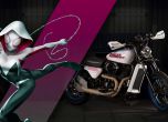 Harley-Davidson с 25 мотора за героите на Marvel (галерия) 16