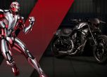 Harley-Davidson с 25 мотора за героите на Marvel (галерия) 19