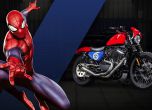 Harley-Davidson с 25 мотора за героите на Marvel (галерия) 21