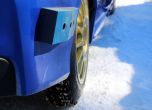 Subaru Impreza прелетя по писта за бобслей в Швейцария  4