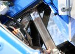 Subaru Impreza прелетя по писта за бобслей в Швейцария  12