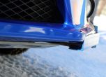 Subaru Impreza прелетя по писта за бобслей в Швейцария  13