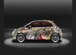 Нашариха Fiat 500 с пози от 