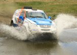 Петър Ценков на старта на Silk Way Rally 2017 10