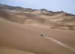 Silk Way Rally 2017, етап 9: силен ден за българите, Льоб се размаза 7